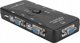 Pawonik KVM Switch VGA 4x1 με 3 Θύρες USB Hub, Χειροκίνητος Διακόπτης για 4 Υπολογιστές