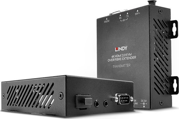 Lindy HDMI Fibre Optic 18G & USB KVM Extender