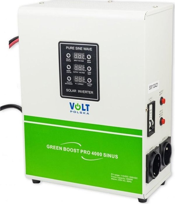 Przetwornica Volt Przetwornica solarna Green Boost Pro 4000 SINUS (110-500VDC)