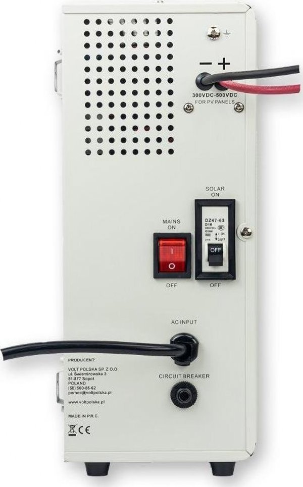 Przetwornica Volt Przetwornica solarna Green Boost Pro 4000 SINUS (110-500VDC)
