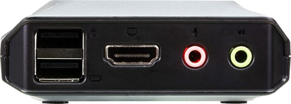 Aten CS22H 2-Port USB 4K HDMI Cable KVM Switch – Διακόπτης Υπολογιστή με Υποστήριξη 4K DCI & Audio