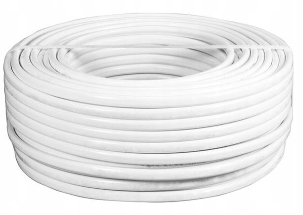 Καλώδιο OWY 4x1mm2 300/500V λευκό καρούλι 100m
