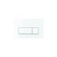 Κουμπί έκπλυσης M570-GAM-01/ JELLOW / RECTANGLE WH / ΚΟΥΜΠΙ WC ΟΡΘΟΓΩΝΙΟ ΛΕΥΚΟ ΓΥΑΛΙΣΤΕΡΟ /