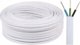 Καλώδιο Przewod Slask YDYp 3x1,5mm2, επίπεδο εγκατάστασης, 450/750V, λευκό, ξετυλιγμένο από τύμπανο 172152001S0500