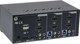 Inline KVM Desktop Switch, 2-port, Dual Monitor, HDMI 2.0, 4K, USB 3.0, Audio