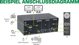 Inline KVM Desktop Switch, 2-port, Dual Monitor, HDMI 2.0, 4K, USB 3.0, Audio