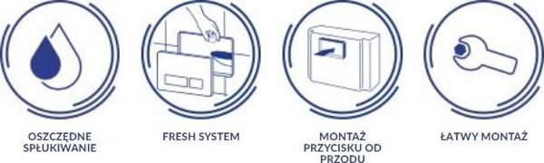 Κουμπί έκπλυσης K97-509 / CERSANIT / ENTER II / ΚΟΥΜΠΙ ΧΡΩΜΙΟ ΓΥΑΛΙΣΤΕΡΟ /