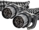 Przewod spiralny naczepy tir 2x 15 pin 5m 24v amio-04382