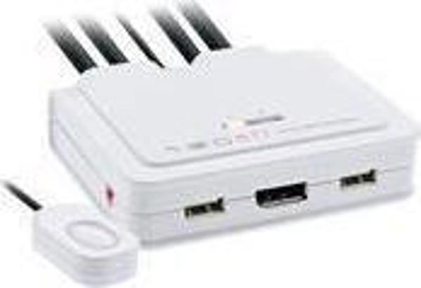 InLine Διακόπτης KVM Καλώδιο, 2 θυρών, Displayport 1.2, 4K, USB, Audio