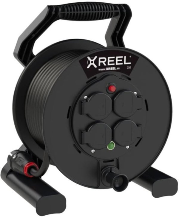 Προέκταση καλωδίου τύπου τροχαλίας XREEL 40μ H05RR-F 3x1,5 IP44 4xGS 230V 92501H48173