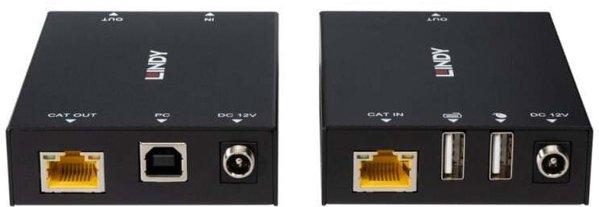 Przedluzacz KVM 100 m Cat.6 HDMI i USB