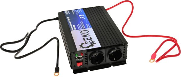 Geko Μετατροπέας Τάσης 12V σε 230V 800/1600W