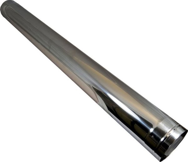 Krups Αγωγός Αέρα-Καυσαερίων για Λέβητες DN60/100 L=1000mm, Ομοαξονικός Σωλήνας Πρόσοψης