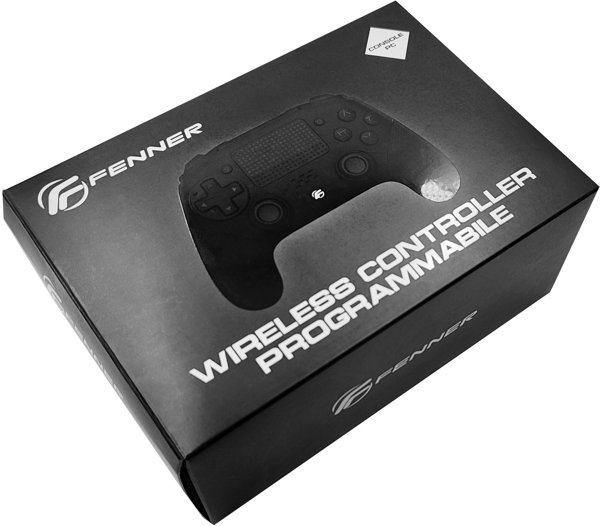 PS4 Fenner Tech Wireless Controller (PC) Programmable Black 8058150343609