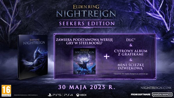 PS5 gra ESP: Elden Ring Nightreign Seekers Edition