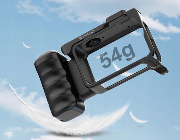 Puluz Frame Mount & Grip για DJI Osmo Action 6 με Βάση ISO - PU1096B