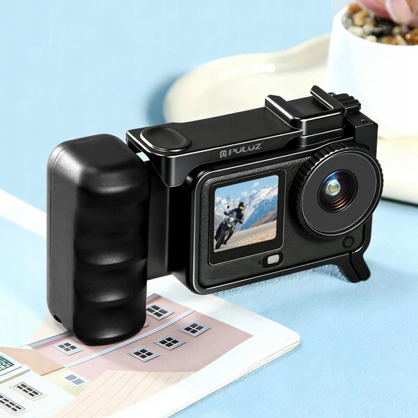 Puluz Frame Mount & Grip για DJI Osmo Action 6 με Βάση ISO - PU1096B
