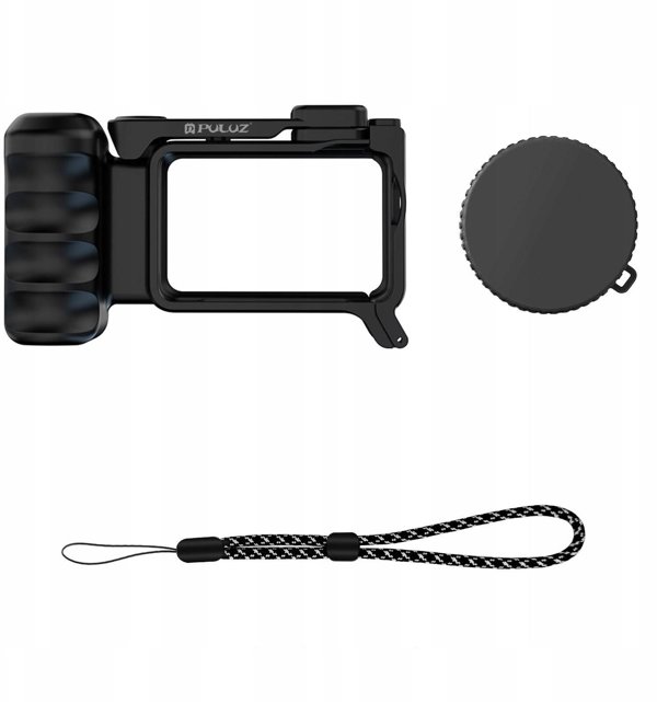 Puluz Frame Mount & Grip για DJI Osmo Action 6 με Βάση ISO - PU1096B