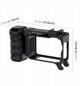 Puluz Frame Mount & Grip για DJI Osmo Action 6 με Βάση ISO - PU1096B