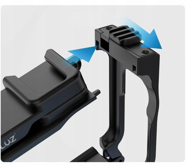 Puluz Frame Mount & Grip για DJI Osmo Action 6 με Βάση ISO - PU1096B