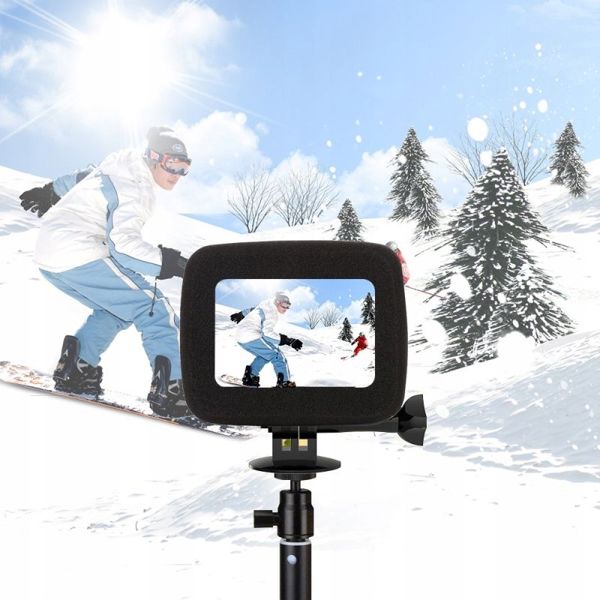 Puluz Αντιανεμικό Κάλυμμα WindSlayer για GoPro Hero 9 Black - Προστασία από Θόρυβο Ανέμου