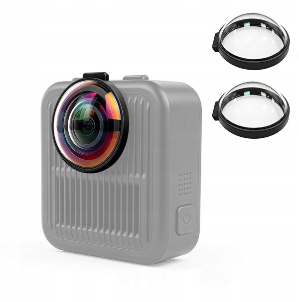 Puluz Προστατευτικά Καλύμματα Φακού για GoPro Max 2 (PU1102T) - Σετ 2 Τεμαχίων
