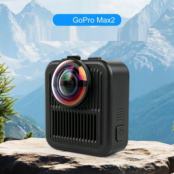 Puluz Προστατευτικά Καλύμματα Φακού για GoPro Max 2 (PU1102T) - Σετ 2 Τεμαχίων