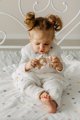 PULP BAMBOO Μουσλινός Καλοκαιρινός Υπνόσακος με Πόδια - Πολύχρωμες Καρδιές 0,5 TOG από 1 έως 2,5 ετών