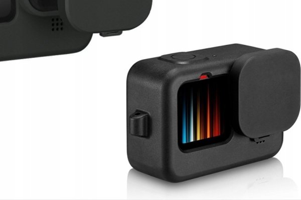 Puluz Θήκη Σιλικόνης για GoPro HERO 10 / 9 - Μαύρη Θήκη Προστασίας PU518B