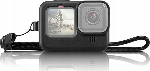 Puluz Θήκη Σιλικόνης για GoPro HERO 10 / 9 - Μαύρη Θήκη Προστασίας PU518B