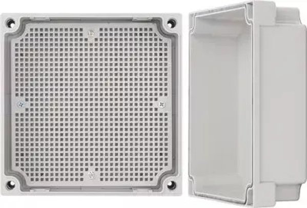 Pulsar AWB171711 Στεγανό Κουτί ABS 170x170x110mm με Πλάκα Τοποθέτησης και Πλαστικές Βίδες