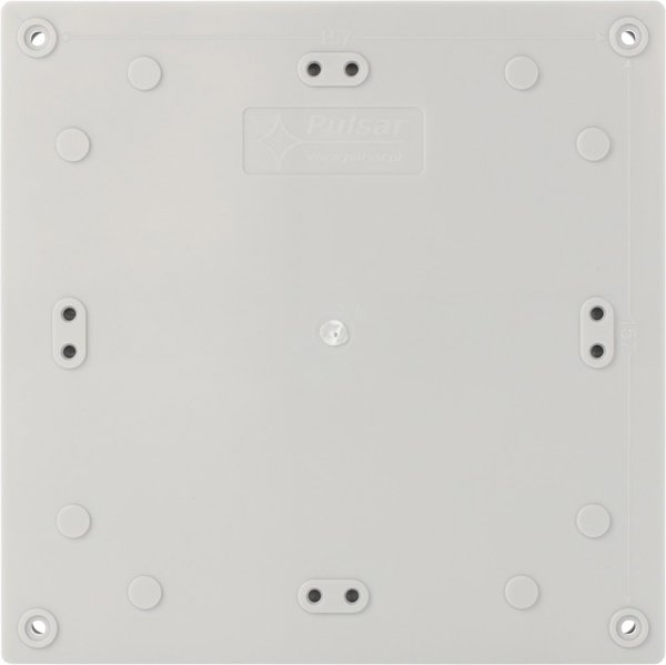 Pulsar AWB171711 Στεγανό Κουτί ABS 170x170x110mm με Πλάκα Τοποθέτησης και Πλαστικές Βίδες