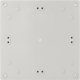 Pulsar AWB171711 Στεγανό Κουτί ABS 170x170x110mm με Πλάκα Τοποθέτησης και Πλαστικές Βίδες