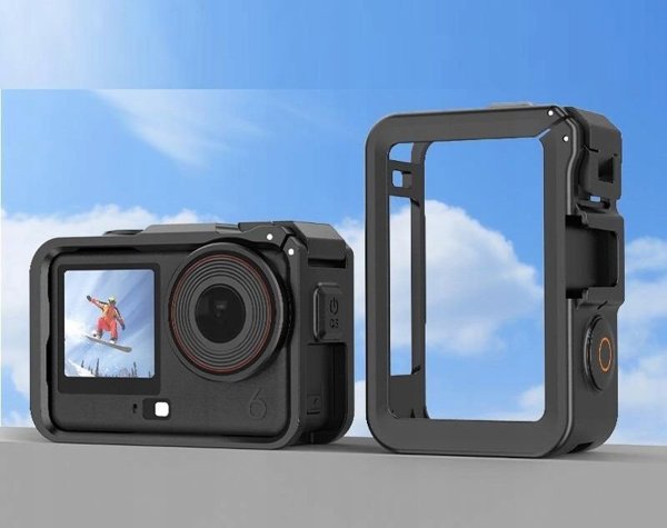 Puluz Frame Mount Cage για DJI Osmo Action 6 - Θήκη Προστασίας & Βάση Στήριξης (PU1088B)