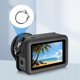 Puluz Θήκη Σιλικόνης για DJI Osmo Action 6 με Λουράκι και Προστατευτικό Κάλυμμα (PU1076B)