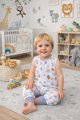 Pulp Bamboo Υπνόσακος με Ποδαράκια, Βαμβακερός, 1 TOG, Για Όλο τον Χρόνο, Έως 2,5 Ετών, Kaczorek