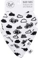 Pulp Σαλιάρες Φαγητού, Σετ 2 Τεμαχίων, Σχέδιο Δεινόσαυροι & Συννεφάκια