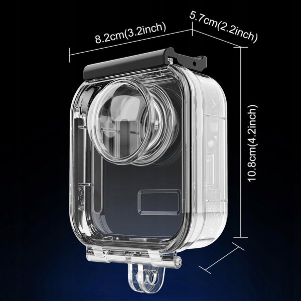 Puluz Αδιάβροχη Θήκη για GoPro Max 2 έως 45m - Προστατευτικό Περίβλημα Καταδύσεων PU1098T