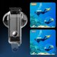 Puluz Αδιάβροχη Θήκη για GoPro Max 2 έως 45m - Προστατευτικό Περίβλημα Καταδύσεων PU1098T