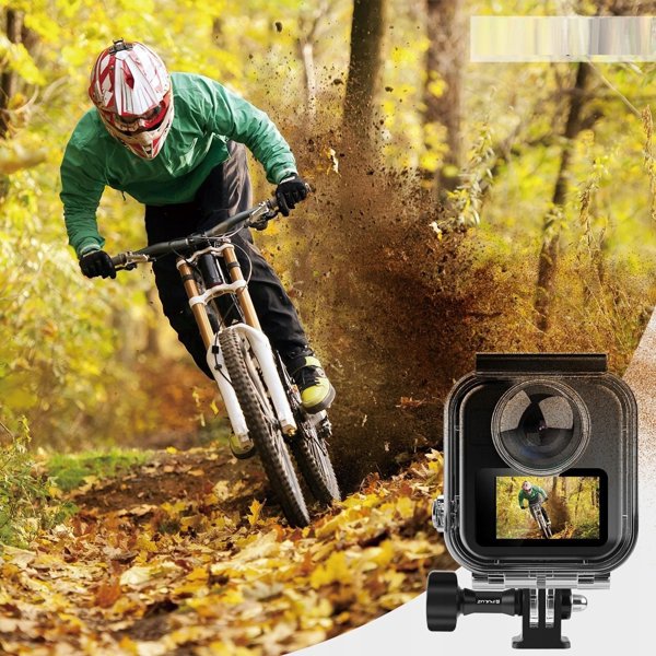 Puluz Αδιάβροχη Θήκη για GoPro Max 2 έως 45m - Προστατευτικό Περίβλημα Καταδύσεων PU1098T