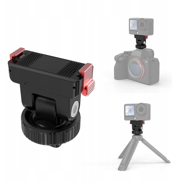 Puluz Μαγνητική Βάση Ταχείας Σύνδεσης για DJI Osmo Action 6 / Nano, Pu1071b, Υποδοχή 1/4" & ISO