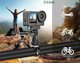 Puluz Βάση Στήριξης Τιμονιού 360° για GoPro, SJCAM, Xiaomi & DJI - PU796B