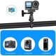 Puluz Βάση Στήριξης Τιμονιού 360° για GoPro, SJCAM, Xiaomi & DJI - PU796B