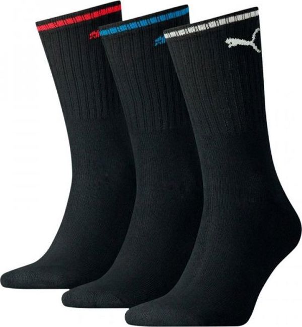 Κάλτσες Puma Sport Crew Stripe 3Pack M 907941 01, Μέγεθος: 39-42
