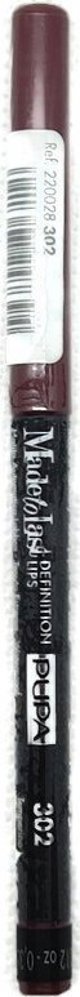 Pupa, Made To Last, Περίγραμμα, Μολύβι Χειλιών, 302, Chic Burgundy, 0.35 g Για Γυναίκες