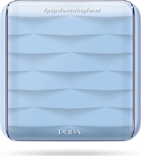 PUPA_3D Effects Design S Eyeshadow Palette paleta cieni do powiek Light Blue 8g