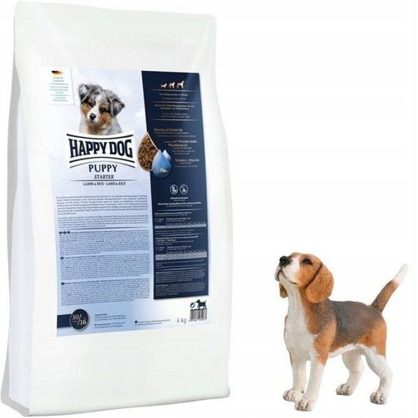 Puppy Starter, τροφή για κουτάβια από 4 εβδομάδες, αρνί/ρύζι 4 kg