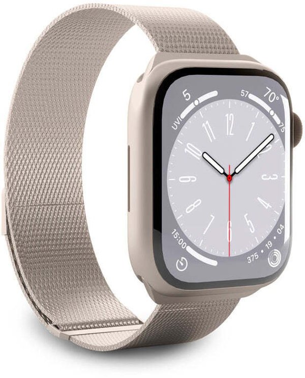 PURO PUMILAW40CHMP, Watch strap, Apple, Watch 38/40/41 mm, Stainless steel, Stainless steel, 400 g