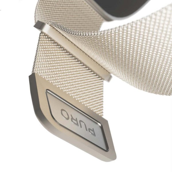 PURO PUMILAW40CHMP, Watch strap, Apple, Watch 38/40/41 mm, Stainless steel, Stainless steel, 400 g