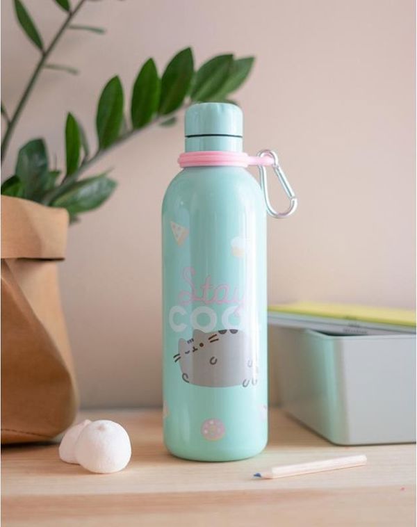Pusheen Θερμός Μπουκάλι 500ml Foodie Collection, Ανοξείδωτο Ατσάλι, Μέντα